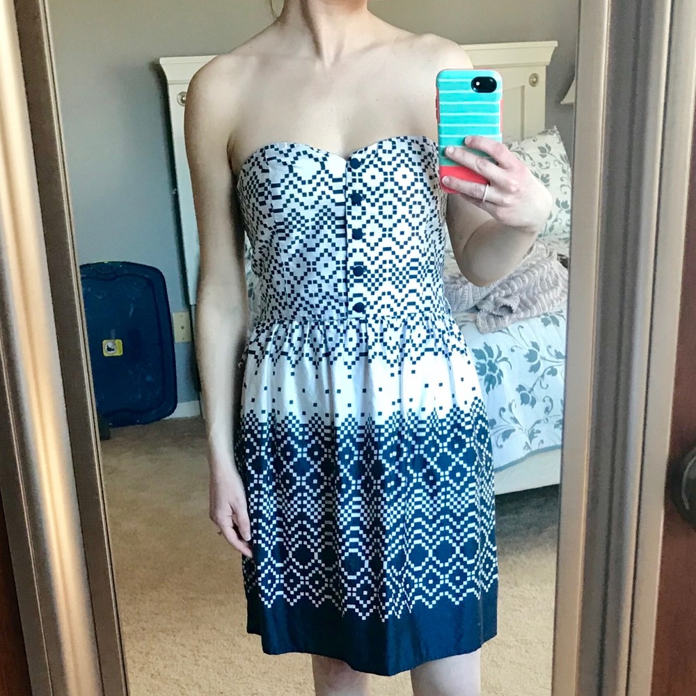 Forever 21 Strapless Dress